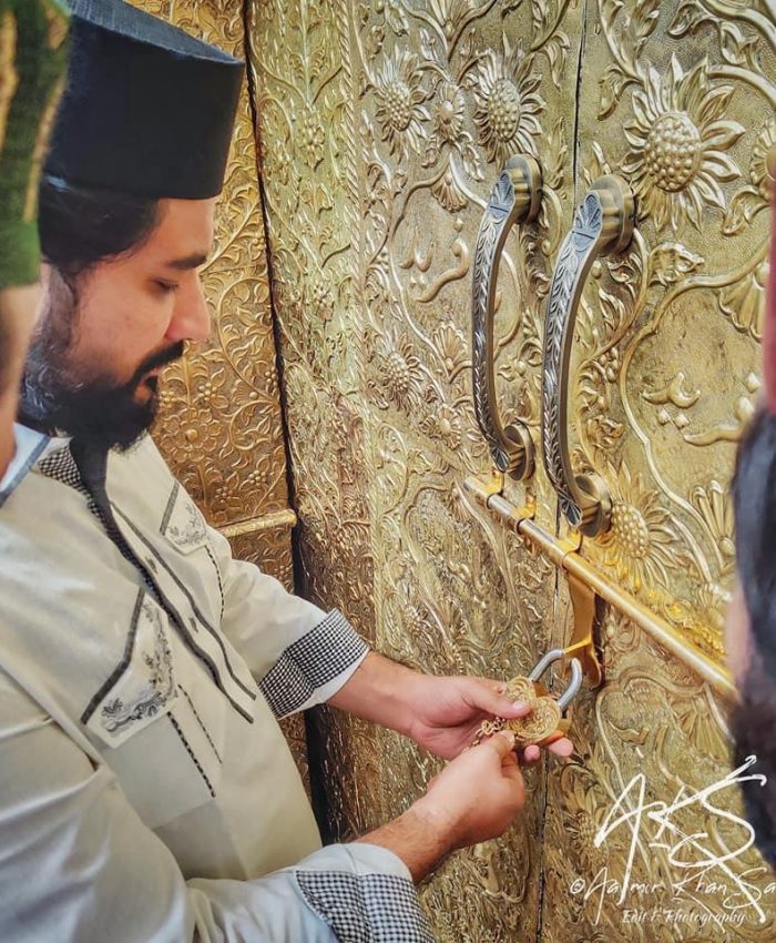 Renewed the Holy Gate Of Dargah  Shareef